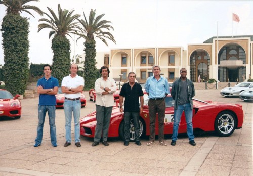 "Tour-Rallye FERRARI - MASERATI" - Automobiles Menara